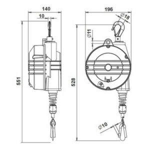 Equilibreur de charge ATEX         • 22 à 25 kg