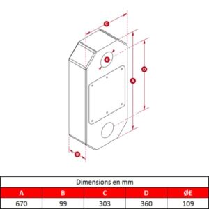 Peson numérique avec affichage déporté sur télécommande • 150 T