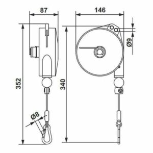 Equilibreur de charge ATEX                • 2 à 4 kg