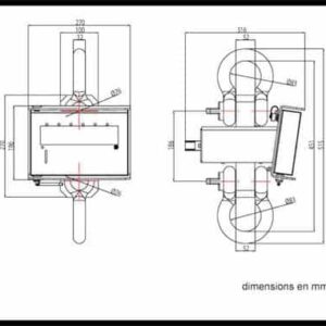 Peson 12t • Crochet peseur 12t • Dynamomètre  12t • Pesage de 0 à 12t • DMC