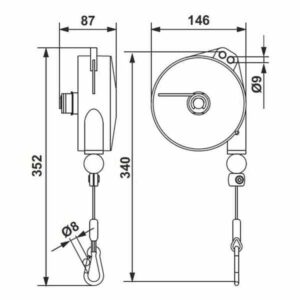 Equilibreur de charge ATEX                 • 1 à 2,5 kg