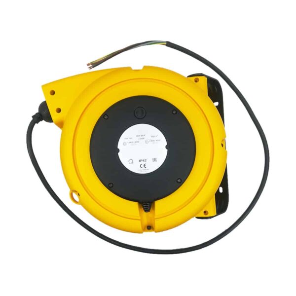 Enrouleur de câble à ressort • Câble 4G1,5 • 11m