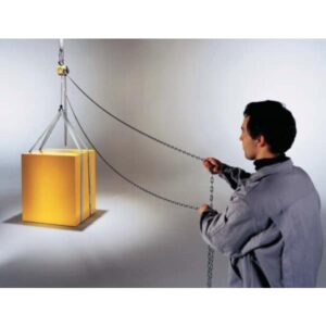 Palan manuel       standard fixe à crochet avec guidage à 360° de la chaîne de manœuvre •  500 kg