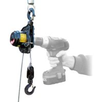 Treuil actionnable par visseuse