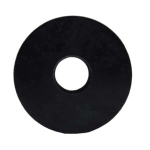 Tampon amortisseur cylindrique caoutchouc Ø60 x 30 mm avec un trou de Ø20 mm