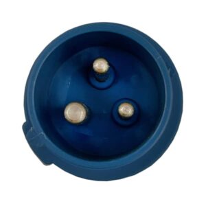 Prise mâle 2P+T • IP44 • 230 VAC • 16 A