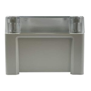 Coffret électrique ABS couvercle transparent • 187 x 122 x 90 mm