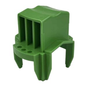 Cintre plastique pour câble rond Ø5 à 38 mm pour chariot acier pour rail 30 x 32 mm avec cintre plastique rotatif