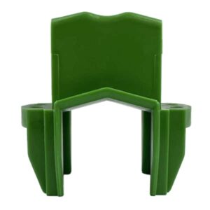 Cintre plastique pour câble rond Ø5 à 38 mm pour chariot acier pour rail 30 x 32 mm avec cintre plastique rotatif