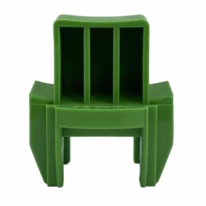 Cintre plastique pour câble rond Ø5 à 38 mm pour chariot acier pour rail 30 x 32 mm avec cintre plastique rotatif