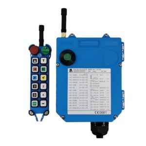 Radiocommande Telecrane F25-10D    • (1 bouton 1 cran + 10 boutons 2 crans)