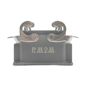 Embase                      en saillie pour prise 10 broches • 4 verrous