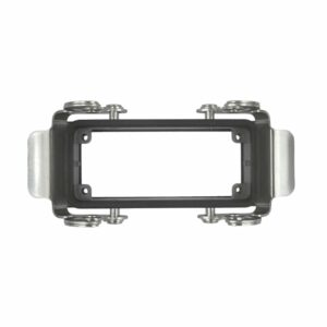 Embase          encastrée pour prise 16 broches • 4 verrous