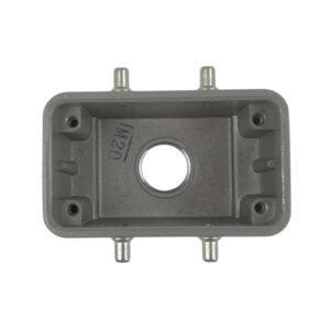 Capot                                 pour prise / insert 10 broches • 4 ergots