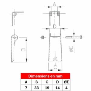 Linguet de sécurité ST2-01