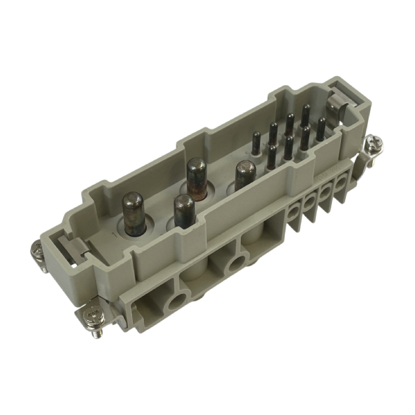 Prise mâle 12 broches (serrage par vis) • HE-012-M