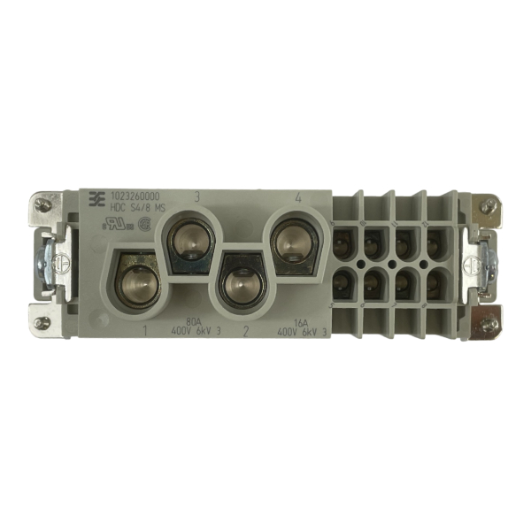 Prise mâle 12 broches (serrage par vis) • HE-012-M