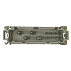 Prise mâle 12 broches (serrage par vis) • HE-012-M