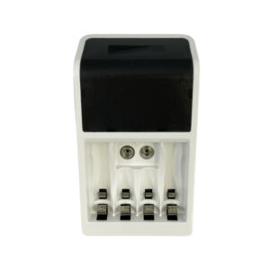 Chargeur microprocesseur 4 canaux 230V • Pour 4 batteries LR06 (AA)