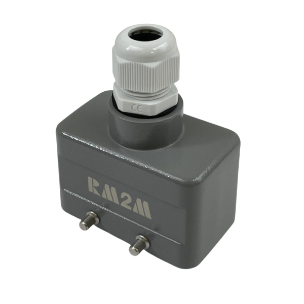 Prise mâle complète • 10 broches • 4 ergots