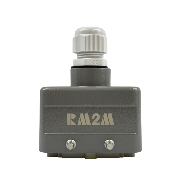 Prise mâle complète • 10 broches • 4 ergots