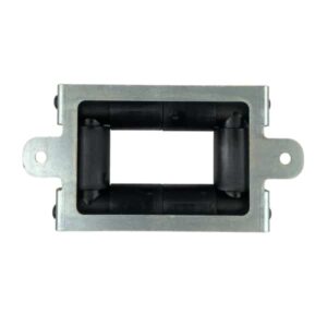 Guide câble à 4 rouleaux plastique avec 2 pattes de fixations • Largeur de passage câble 35mm