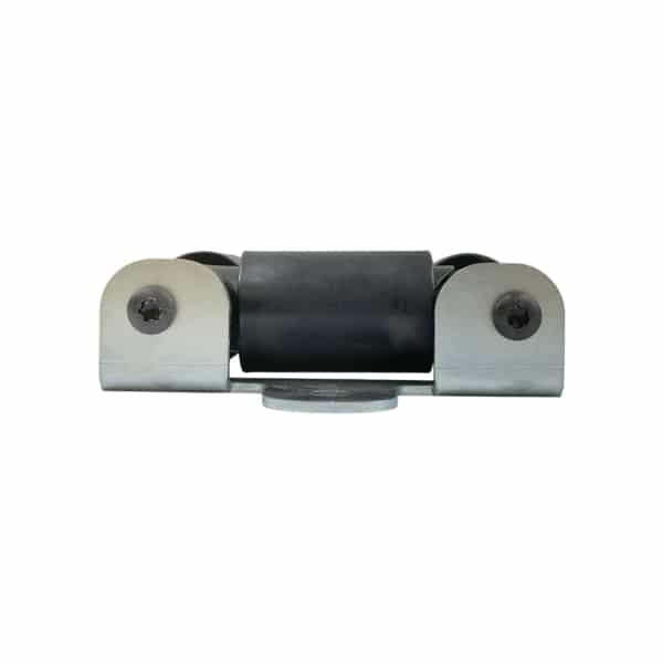 Guide câble à 4 rouleaux plastique avec 2 pattes de fixations • Largeur de passage câble 35mm