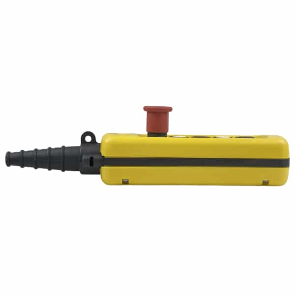 Boite à boutons  4 boutons poussoir (2 crans) + 1 arrêt d’urgence • XACA 4913 Schneider