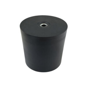Tampon                  amortisseur en polyuréthane élastomère • 1 Taraudage  M12 • Ø100 x 100 mm