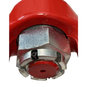 Crochet    tournant avec butée à rouleaux • Haute résistance • CMU 11,5 t