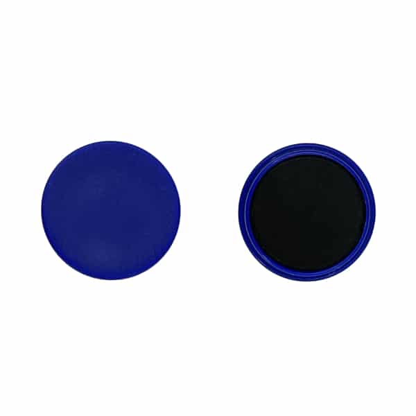 Aimants pour tableau blancs 10 mm - Bleu - 10 pièces
