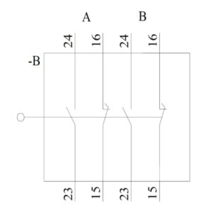 Pédale simple de sécurité ( anti-crispation), avec bouton de réarmement