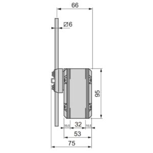 Interrupteur de fin de course à croix 1 vitesse (3 positions) Schneider