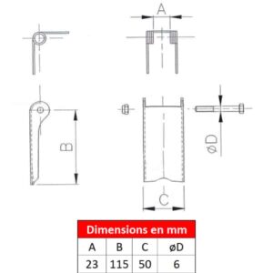 Linguet de sécurité ST3-09