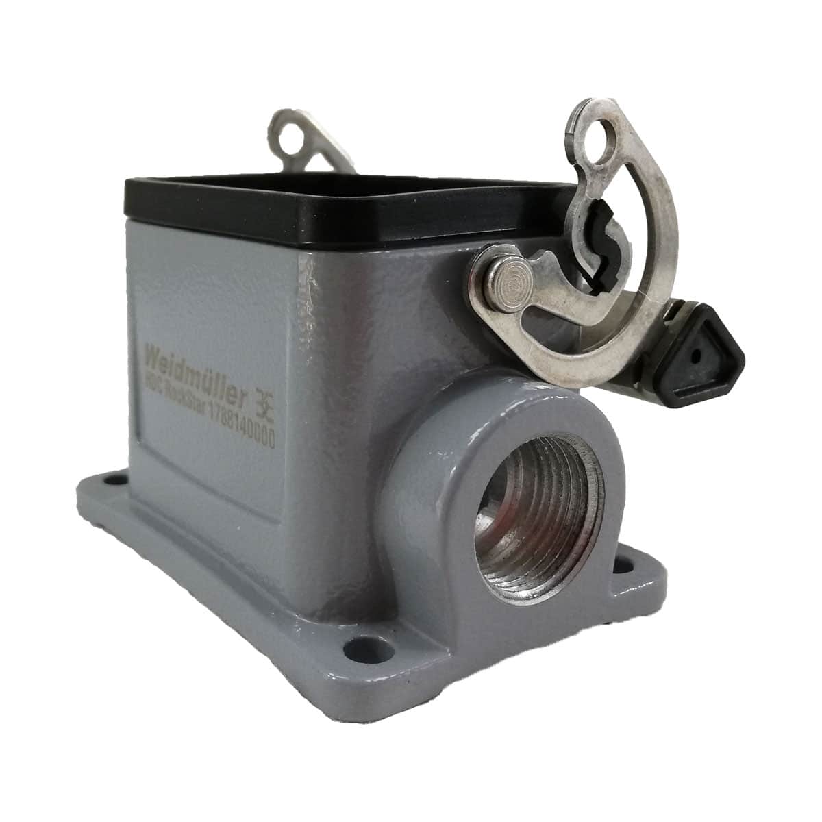 Embase             en saillie pour prise 6 broches • 2 verrous