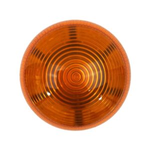 Feu double flash orange LED pour fixation sur fond plat