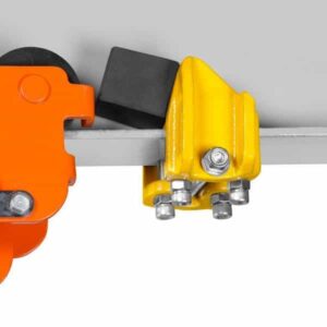 Butoir amovible en fonte d’acier pour chariot palan (25T maxi)