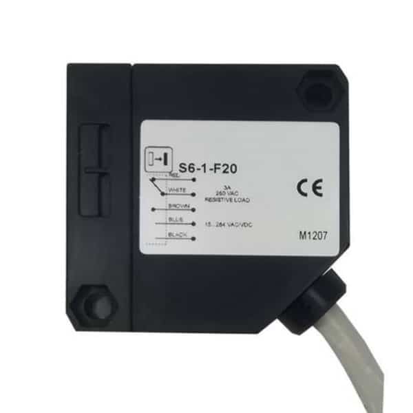 Barrière photoélectrique infrarouge • Récepteur • portée 20m