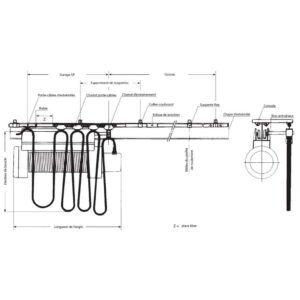 Guirlande d’alimentation de 2 à 20 mètres avec câble 4G2.5
