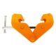 Griffe de suspension 2 tonnes pour poutre acier 75 à 230 mm, pince de levage industrielle pour point d’ancrage sécurisé