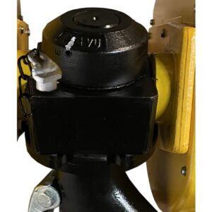 Moufle     pour palan 2 réas avec blocage en 4 positions du crochet • Charge 8 t (M5) • Entraxe 257 mm • Pour câble Ø 14 mm