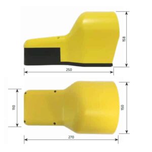 Pédale     de commande simple ou de sécurité